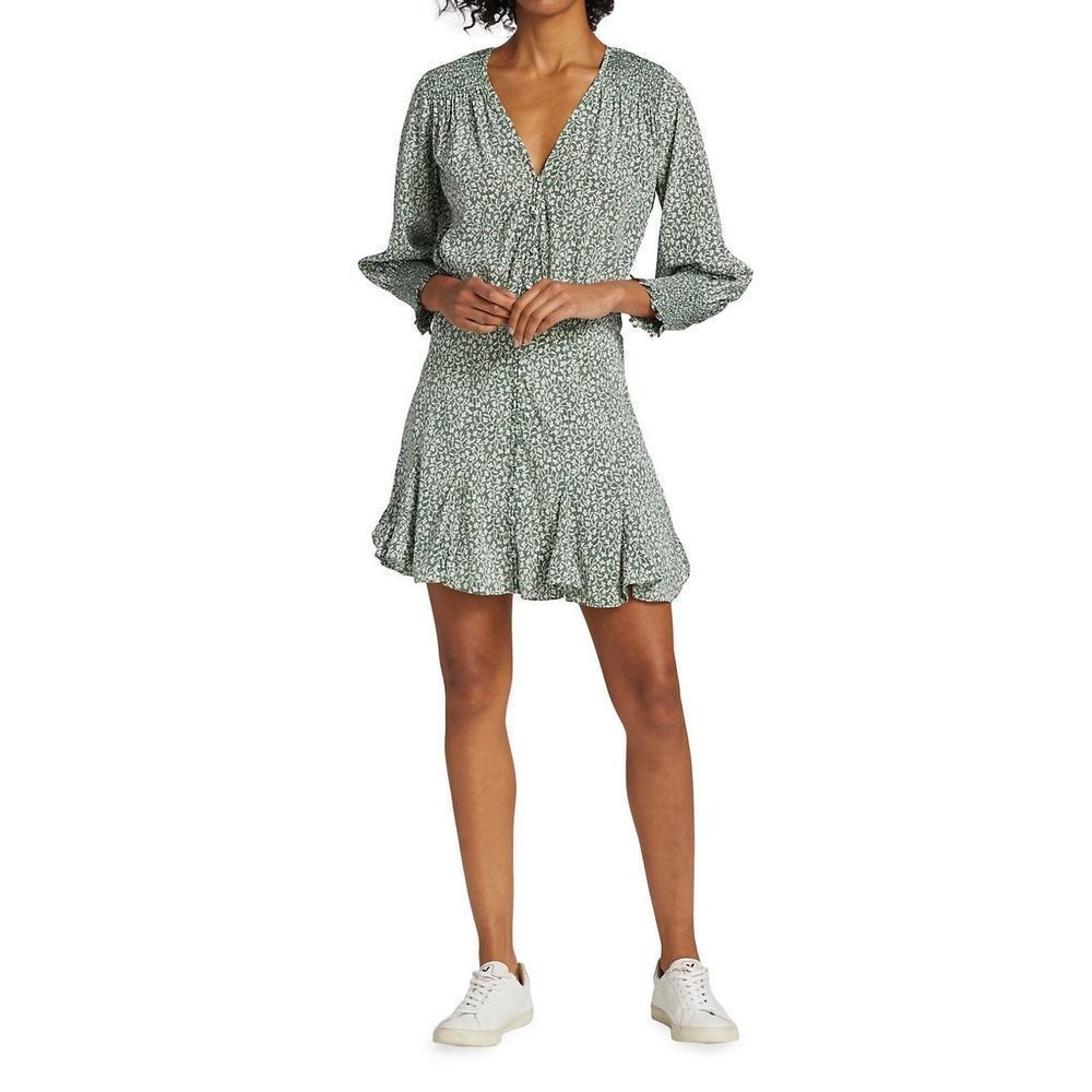 Veronica Beard Desio Vneck Minidress Size 4